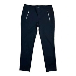 Eileen Fisher High Waist Slim Fit Black Pants XS